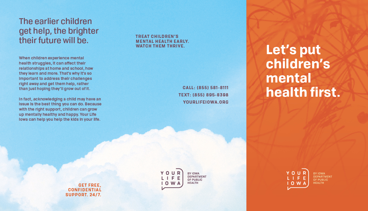 Trifold Brochure – Children's Mental Health