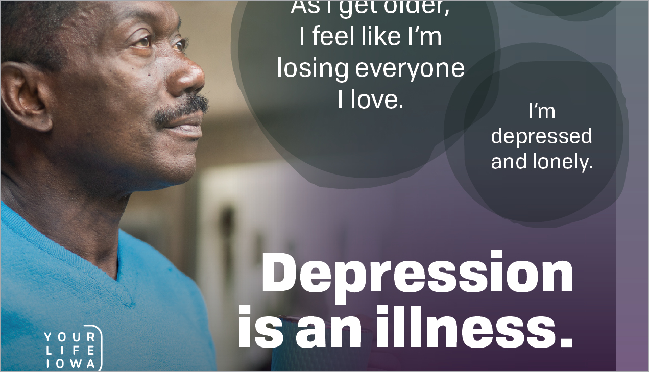 Poster 8.5" x 11" Depression Focused – Let Us Help you