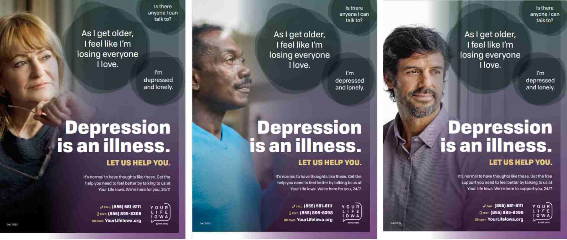 Let Us Help You (Depression) Posters