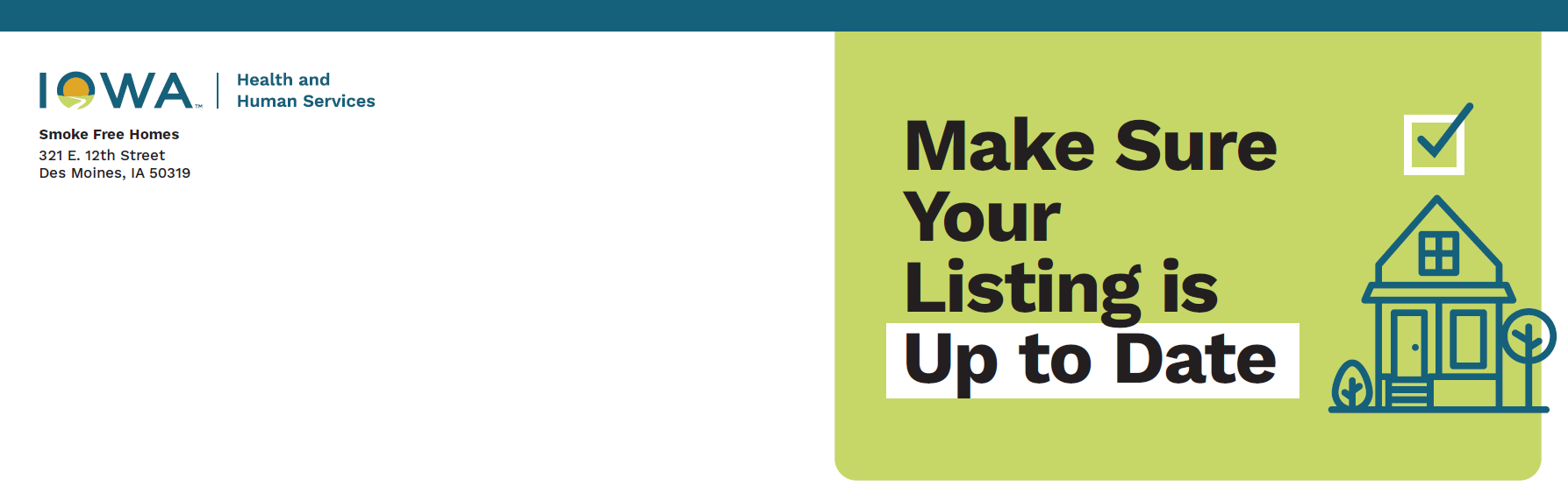 Make Sure your Listing is Up To Date