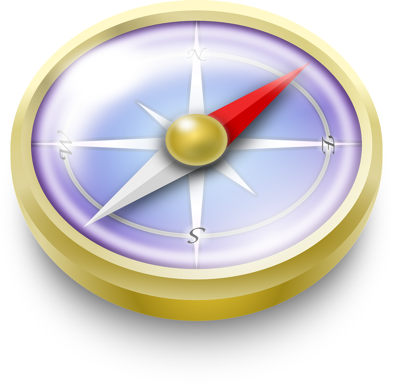 image of a compass
