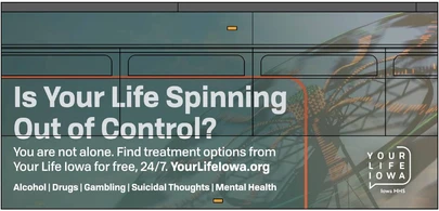 white text over an image of a moving Ferris wheel