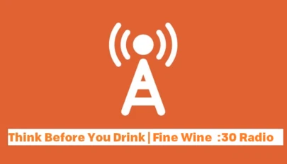 Radio antenna tower icon over the text of the radio spot title