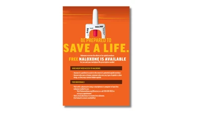 a Narcan applicator with text about its uses