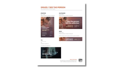 cover page of the See the Person campaign overview