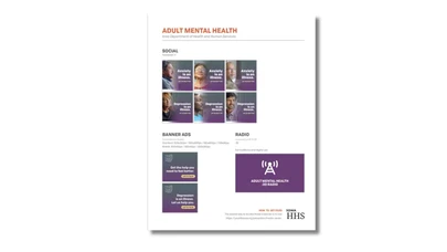 Cover page for the campaign overview