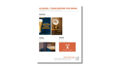 Cover page for the campaign overview