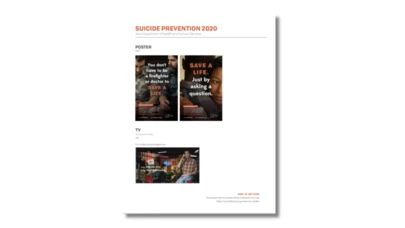 Cover page for the campaign overview