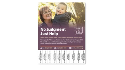 thumbnail image of the tear-away flyer for this campaign