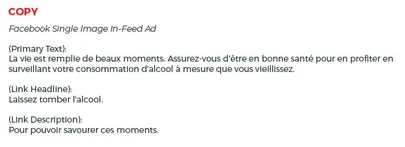 Savor Every Moment | Radio Ad | French