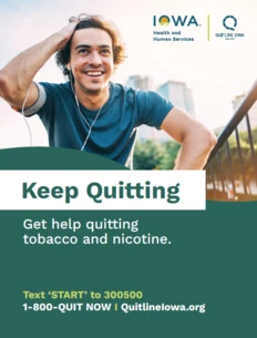 Quitline | Keep Quitting Posters | FY26 TN