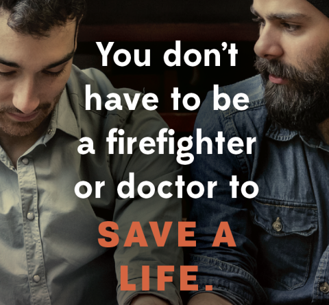 Save a Life Hero Poster
