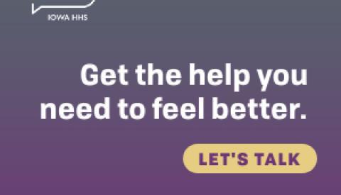 Your Life Iowa Adult Mental Health Anxiety Banner Ad