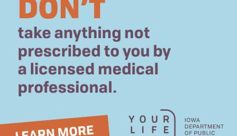 Your Life Iowa Fake Pills Banner Ads
