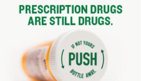 Your Life Iowa Push Bottle Away Banner Ad