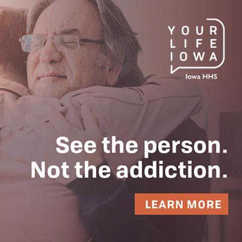 Your Life Iowa See the Person banner ads