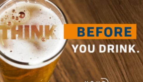 Your Life Iowa Think Before You Drink Banner Ad