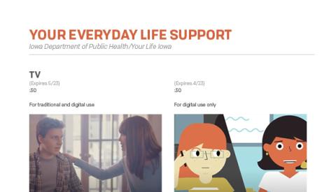 Your Everyday Life Support Campaign Sheet Thumbnail