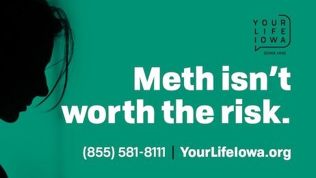 Meth risk billboard image