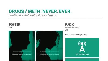 Meth Never Ever Campaign 1 Pager Image