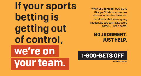 If your sports betting is getting out of control, we are on your team.