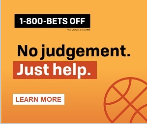 1800-BETS OFF.  No Judgement. Just Help.  Learn More.