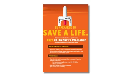 a Narcan applicator with text about its uses
