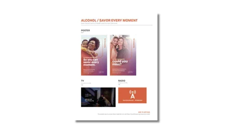 Cover page for the campaign overview