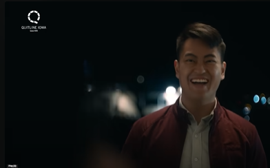 smiling man
