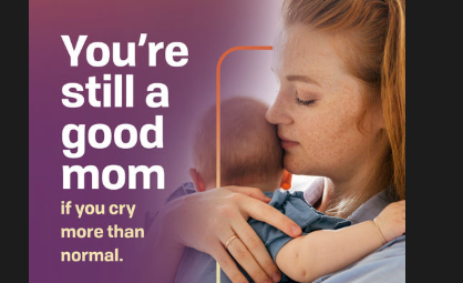 You're still a good mom if you cry more than normal