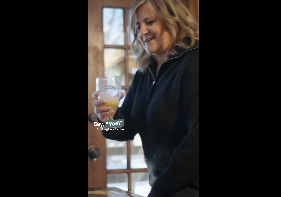 Woman opening the refrigerator