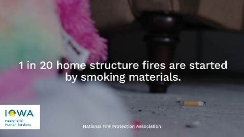 Smoke Free Homes Video Image.