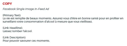 Savor Every Moment | Radio Ad | French