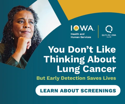 Lung Cancer Screening | Social Media Graphics | FY26