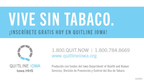 Quitline | Business Card | FY26 | Spanish