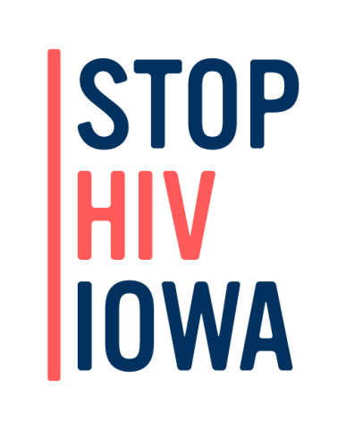 Stop HIV Iowa logo